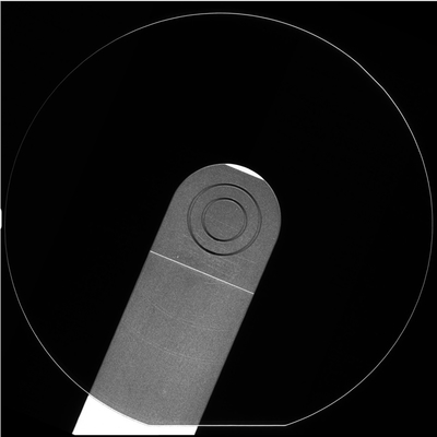 4 inch Single Crystal Quartz Wafer 42Y Cut Double Side Polish
