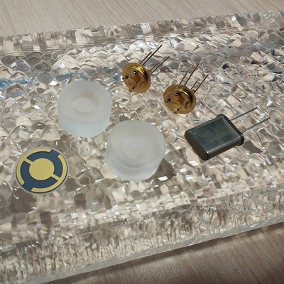 Endcap Coated AT Quartz Blanks For Thickness Shear Mode Pressure Sensor