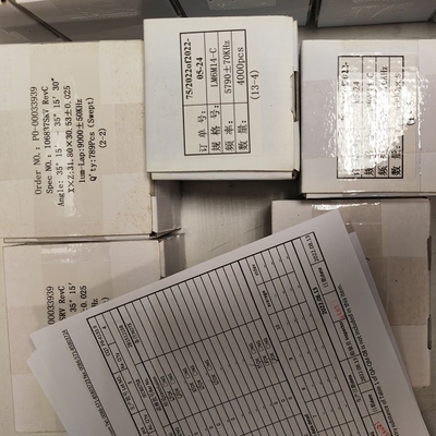 AT Cut Piezoelectric Wafer Quartz Blanks For Microbalances Oscillators