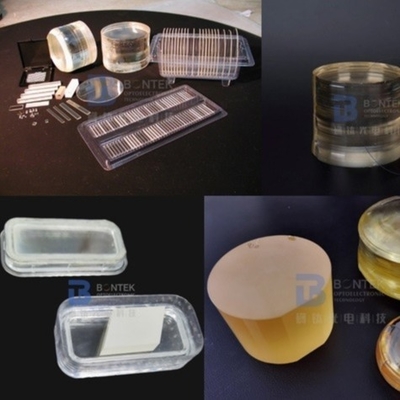 Piezoelectric LiNbO3 Wafer Substrate 128Y Cut With Orientation Flat Notch