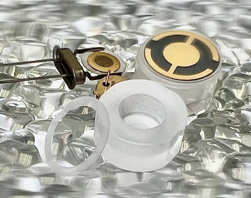 Stable Frequency-Temperature Characteristics Quartz Endcap for Pressure Sensing