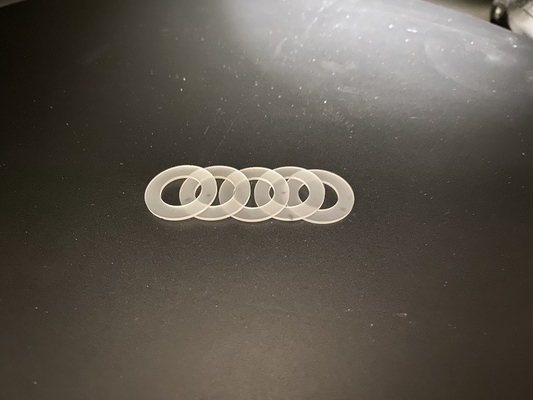 Lithium Niobate Piezoelectric Ring Wafer with Outer Diameter Ranging
