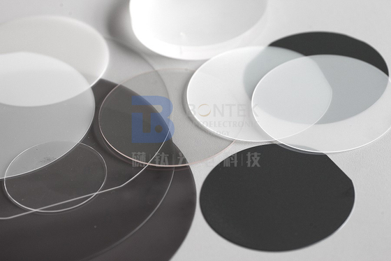 3 Inch Seedless Single Crystal Quartz Wafer AT-Cut Frequency Control Piezo Wafer