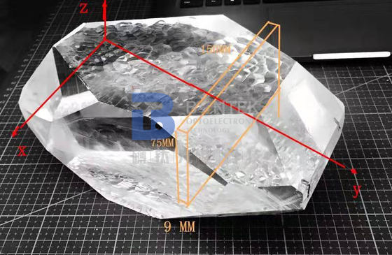 Customized Cuts Single Crystal Quartz Wafer