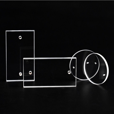 Customized CaF2 BaF2 MgF2 LiF Single Crystal Windows Lens Prism