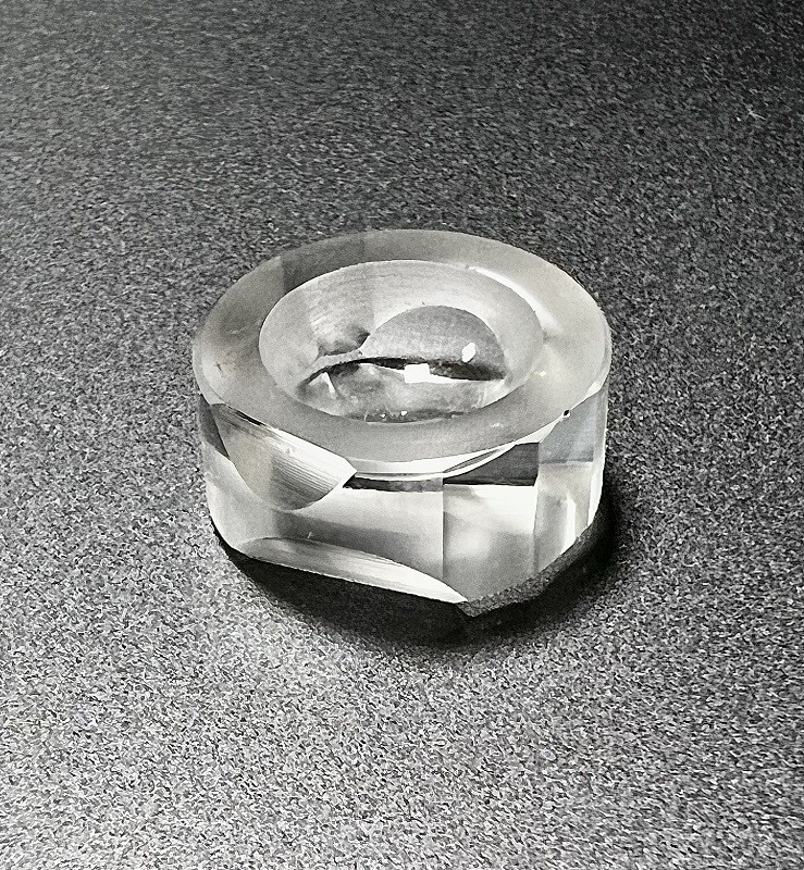 AT Cut Coated Quartz End caps For Thickness Shear Mode Pressure Sensor