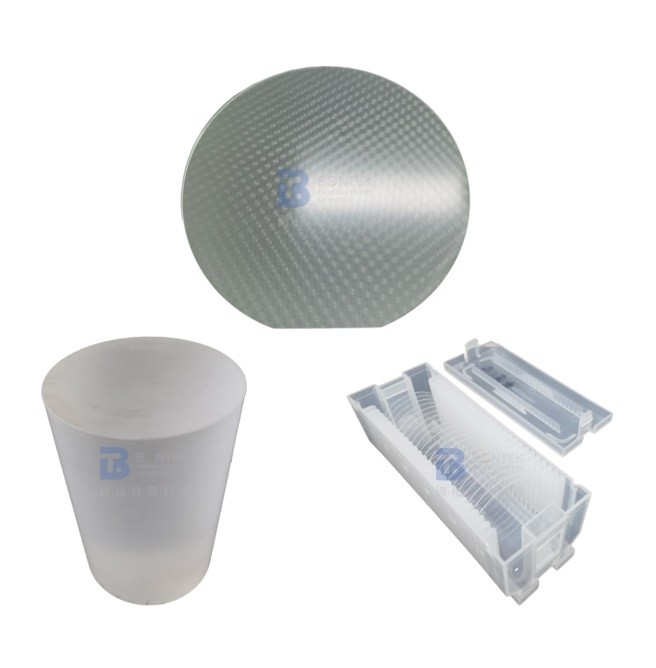 8 Inch 12 Inch JGS1 Fused Quartz Wafers For Optics Lasers And Semiconductors