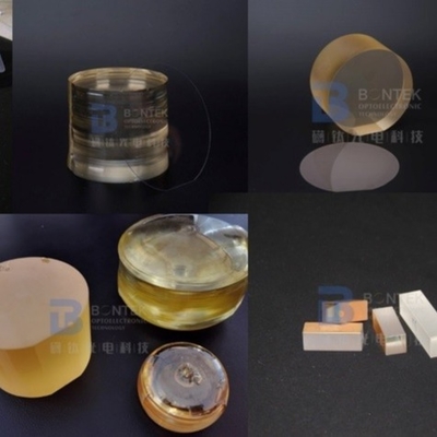 4 Inch LiNbO3 Wafer MgO Dope Optical Wafer Crystal High Temperature Resistance