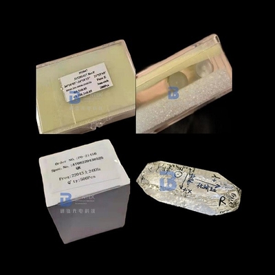 AT Cut Single Crystal Quartz Blank 70MHz For Frequency Control